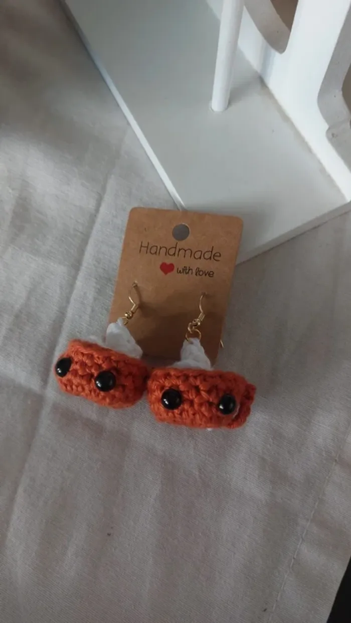 boucles d'oreilles pumpkin spice latte - photo numéro 5