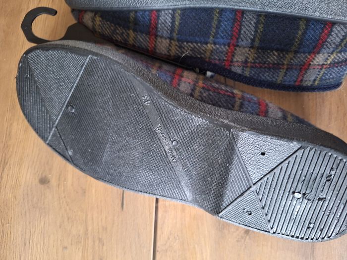 Pantoufles charentaises homme 43 neuves marque kaoma - photo numéro 3