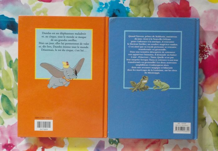 Dumbo et La Princesse Grenouille Les Classiques Disney Ed. France Loisirs - photo numéro 2