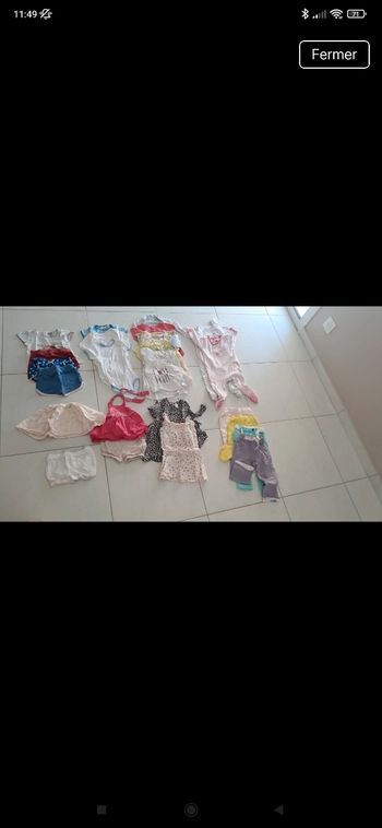 Lot de vêtements 12 mois été bébé fille