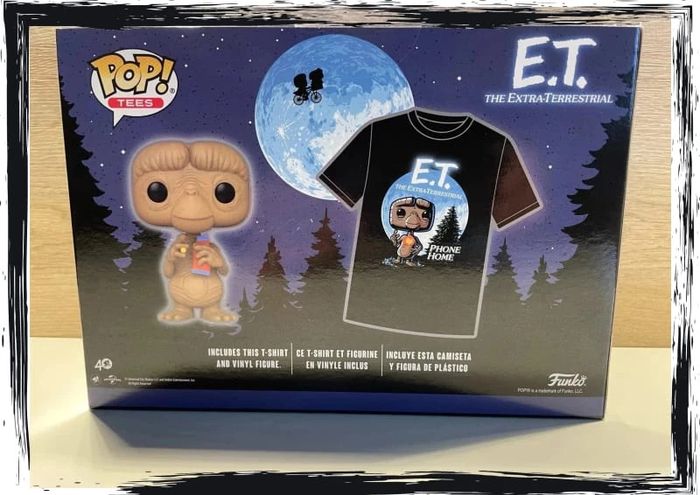 Funko pop e.t / pop + t-shirt - photo numéro 2