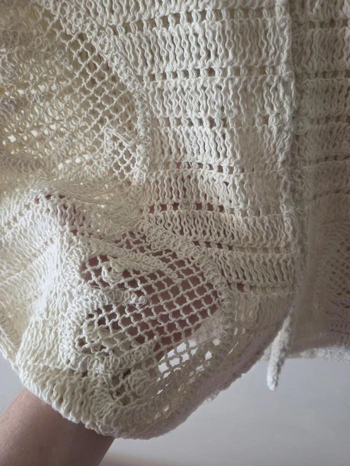 Veste Oysho crème taille Xs - photo numéro 4