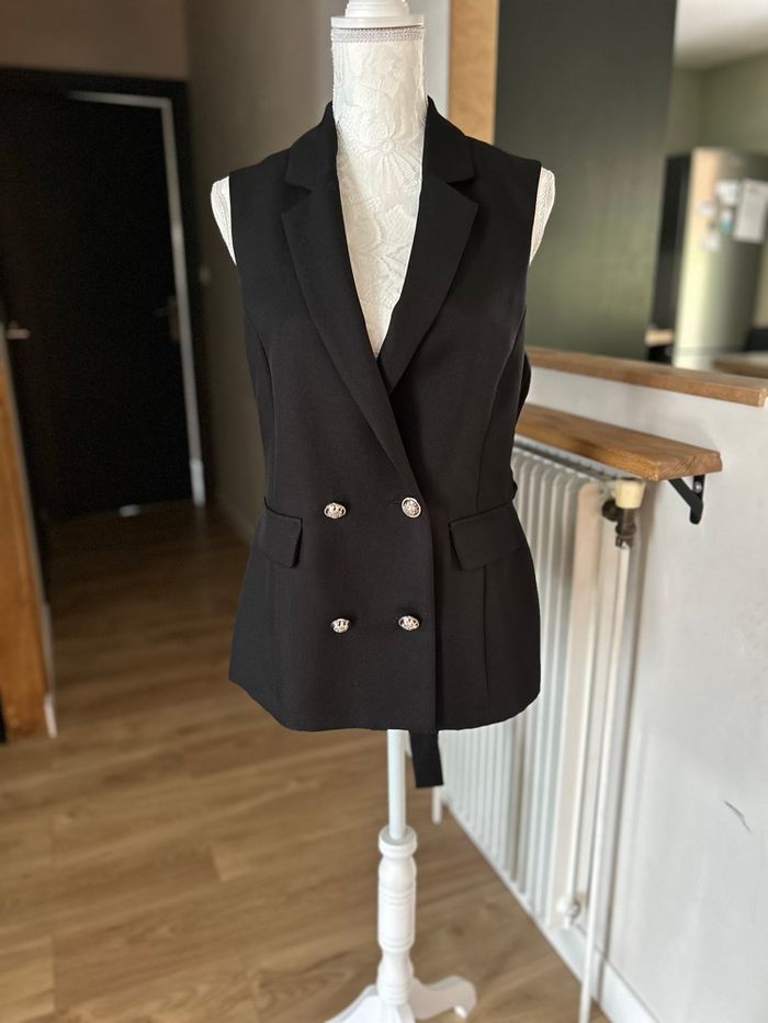 Veste blazer sans manches