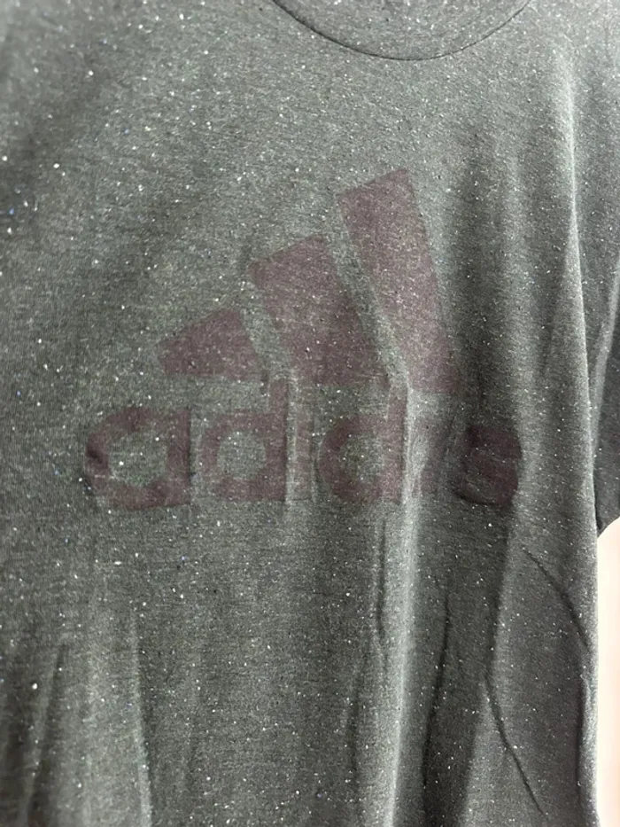 Tshirt adidas longue manche vert pour femme - neuf taille M - photo numéro 3
