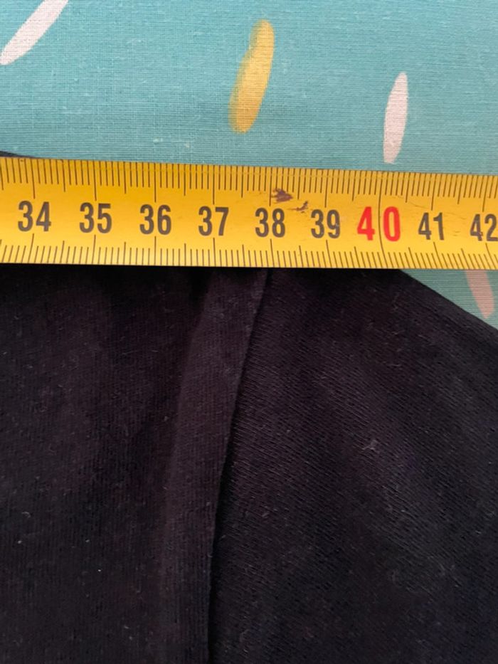 T-shirt converse femme noir logo blanc - photo numéro 6