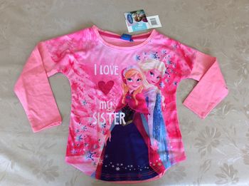 Tee shirt Reine des Neiges 6 ans Neuf