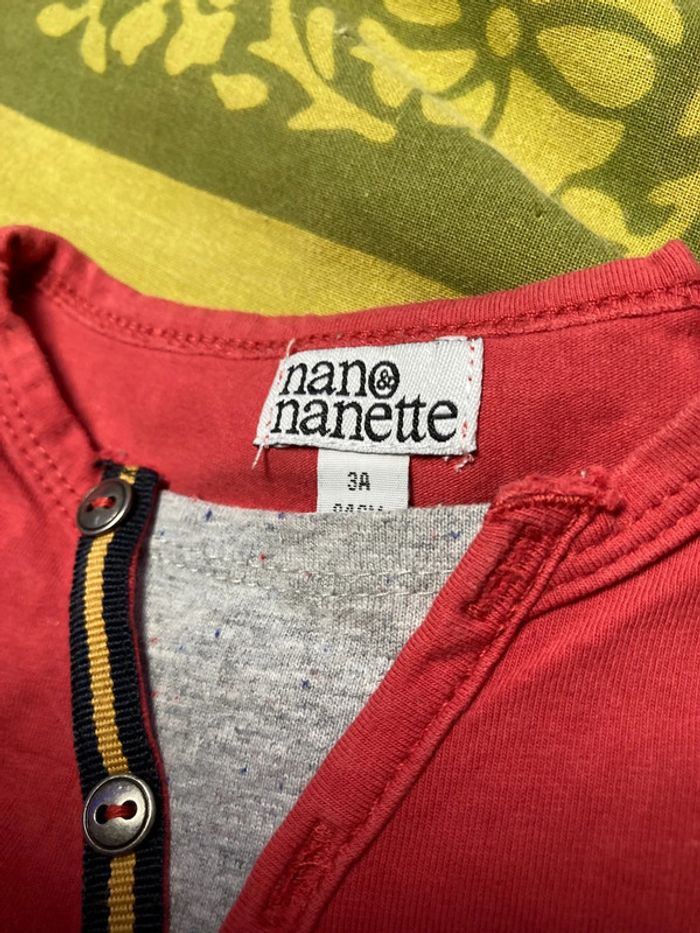 T-shirt manches longues nano nanette - photo numéro 3