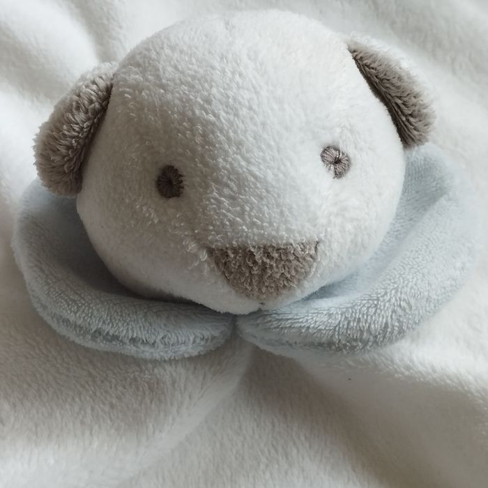 Doudou pour bébé avec anneau dentition - photo numéro 2