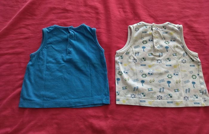 T-shirts taille 6 mois - photo numéro 2