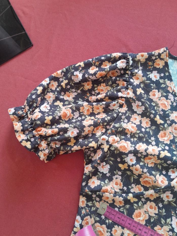 robe courte  fleurie légère Miss Selfridge par Asos neuve taille 40, 42 - photo numéro 8