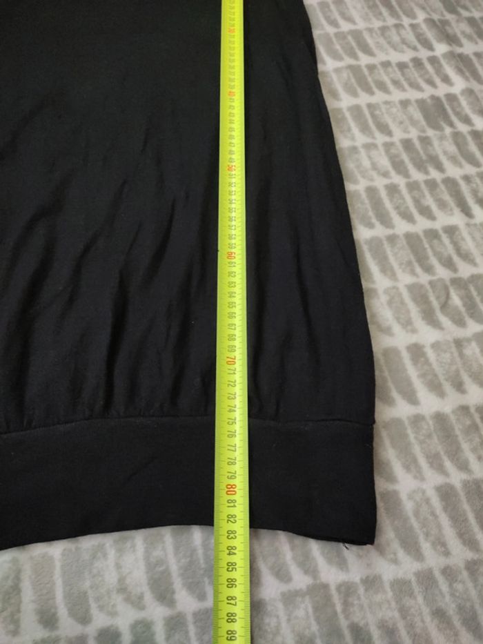 Robe noir maille fine sans manches Zara taille 38 - photo numéro 4