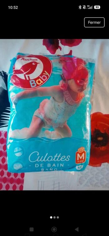 Paquet de couches piscine