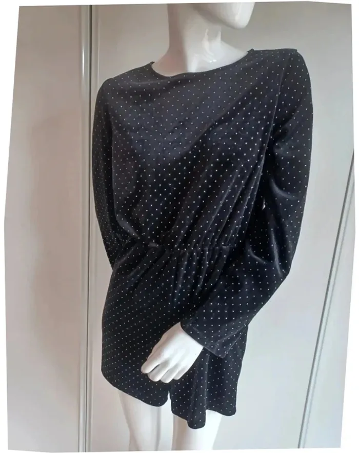 Combishort velours femme