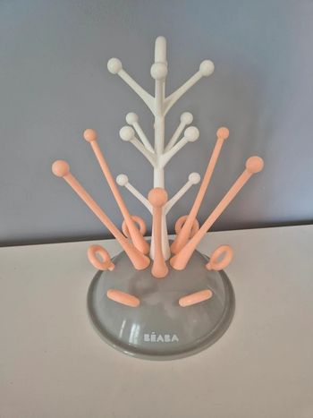 Égoutte biberons Arbre rose Béaba