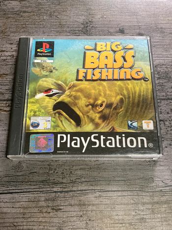 Big Bass Fishing Jeu PS1 Complet UK Sony