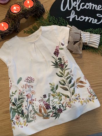 👗 Robe Zara – 12 mois 🌸