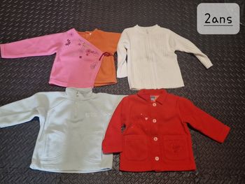 Lot polaires gilets