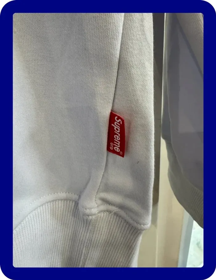 Pull / Sweat Supreme blanc Taille XL - photo numéro 4