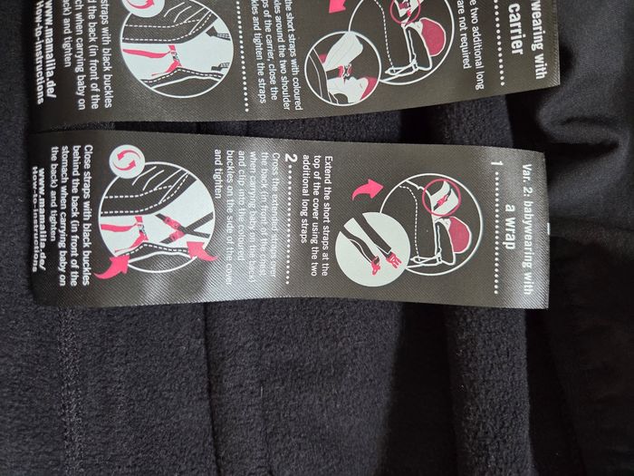 Couverture portage bébé Mamalila - photo numéro 5