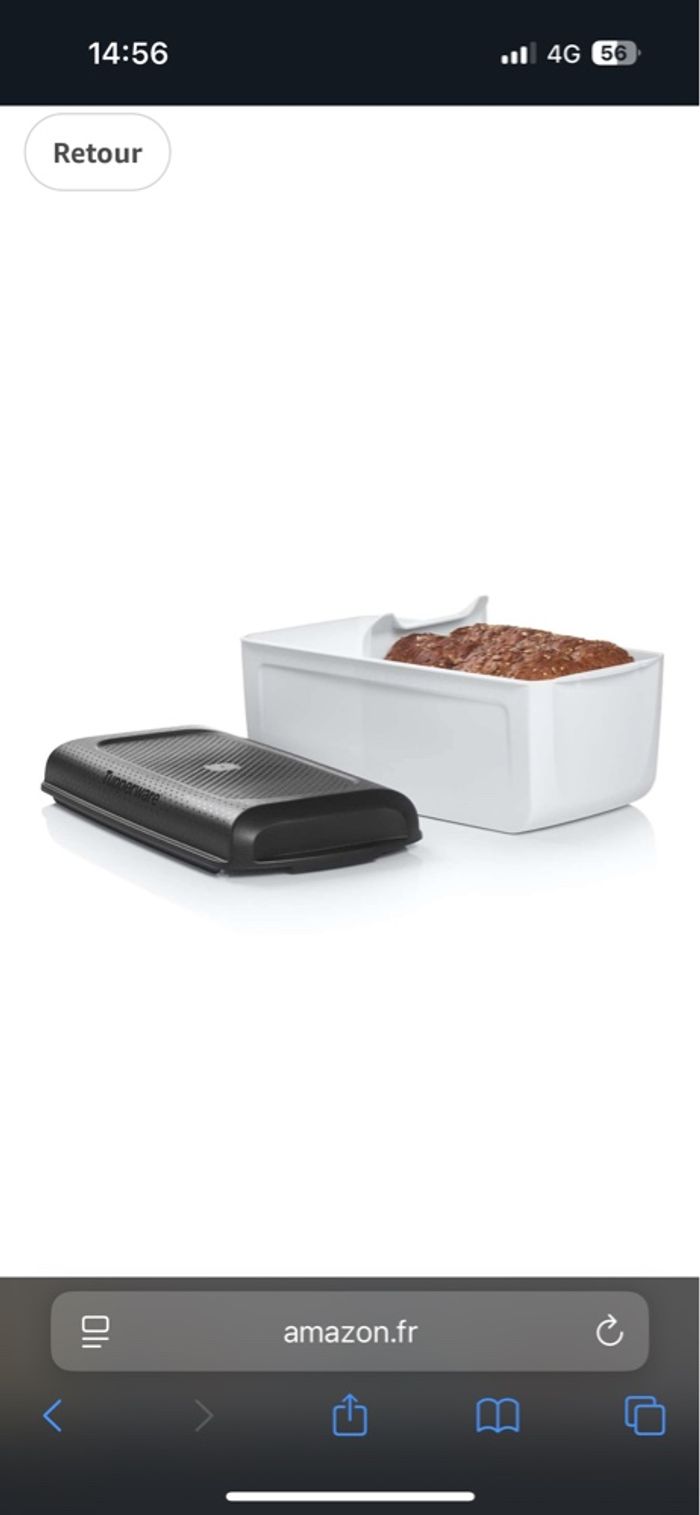 Boîte à pain Tupperware neuve - photo numéro 4