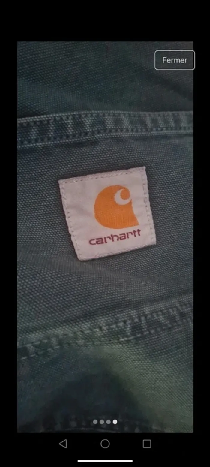 Jean cargo Carhartt - photo numéro 4