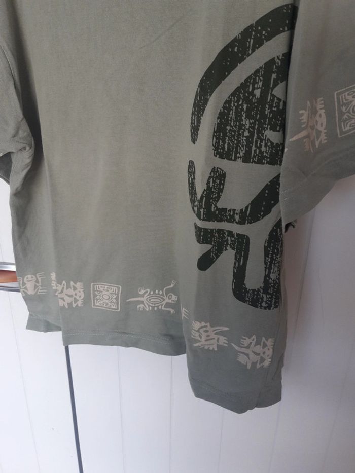 T shirt kaki cup surfing - photo numéro 2
