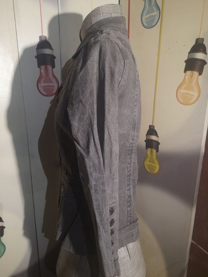 Veste femme grise - photo numéro 3