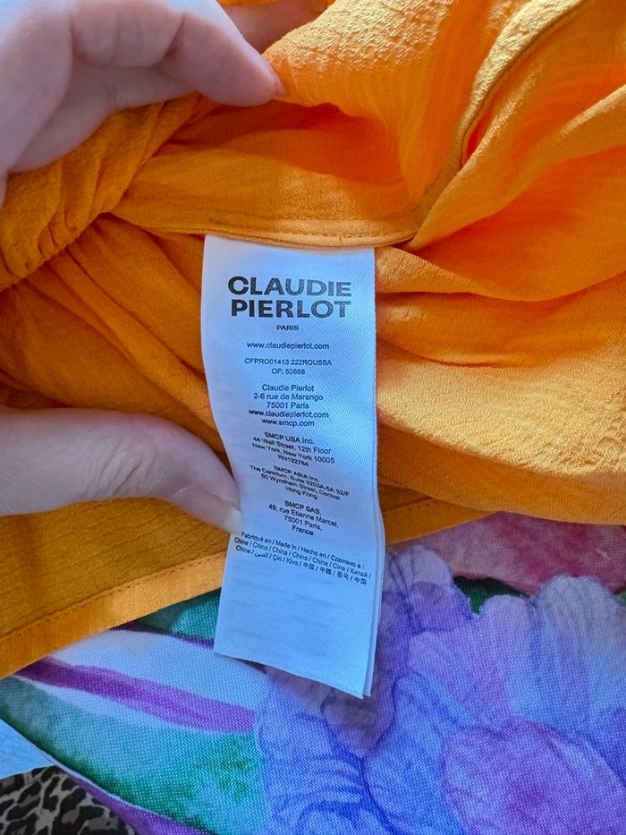 Robe Claudie Pierlot taille 38 - photo numéro 10