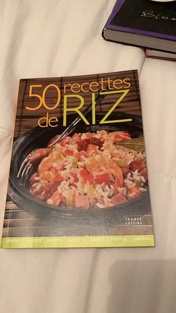 Livres recette de riz
