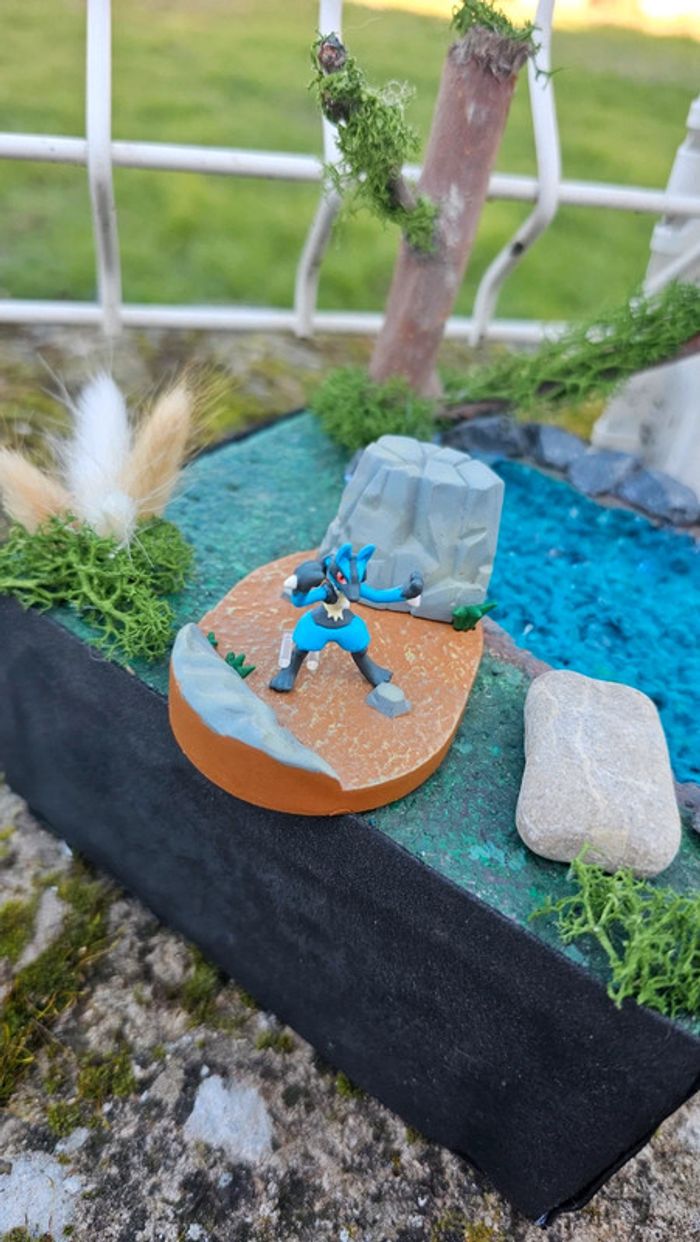 Super figurine Pokemon Nintendo lucario - photo numéro 4