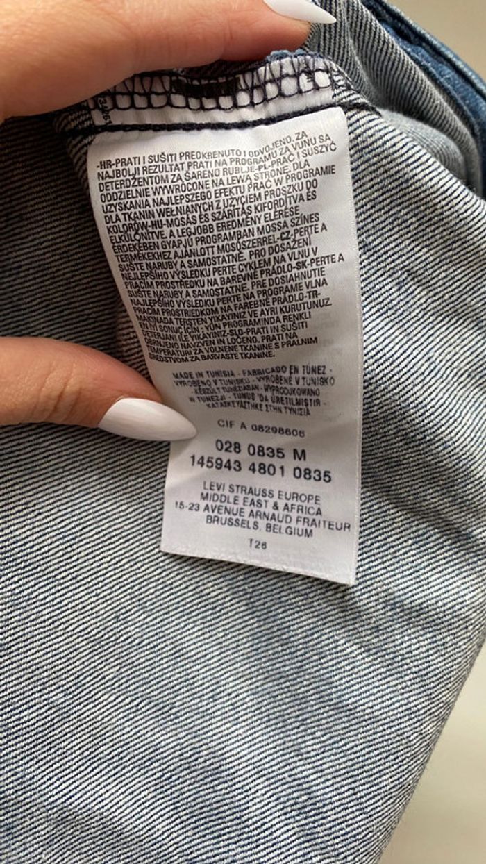 Robe en jean Levi's à bretelles taille M - photo numéro 4