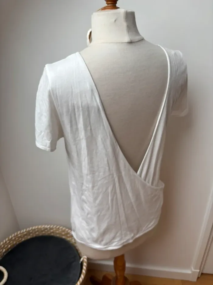 🩷 Top dos nu croisé Sézane – Taille M 🩷 - photo numéro 8
