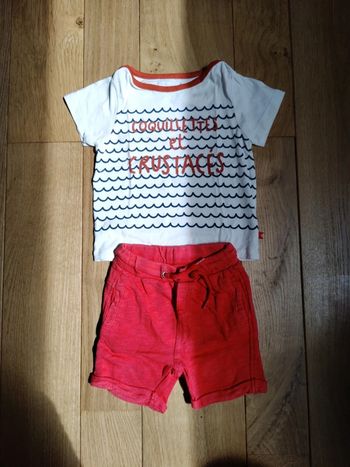 Ensemble short t-shirt
