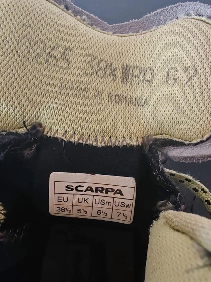 Scarpa Kailash GTX Gore-Tex unisexe T38,5 – très bon état - photo numéro 7