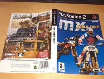 Jaquette PS2 playstation 2 MX World tour