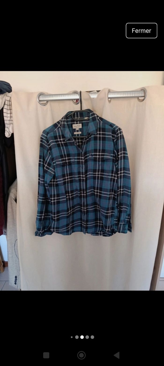 Chemise bleue jack willis taille M - photo numéro 2