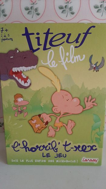 Titeuf jeu l horrible t-rex  lansay