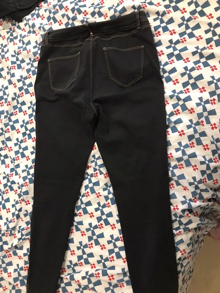 Jean femmes noire taille 40 marque Vila très bon état - photo numéro 3