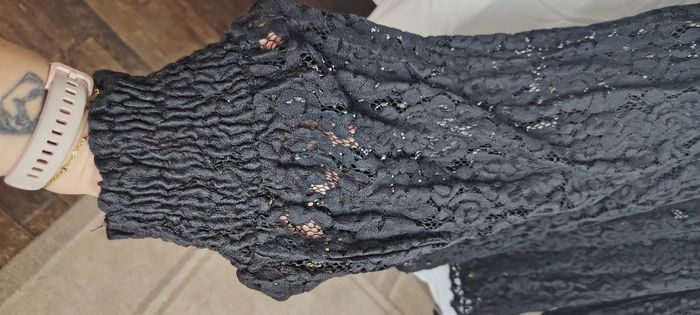 Blouse dentelle noire - photo numéro 3
