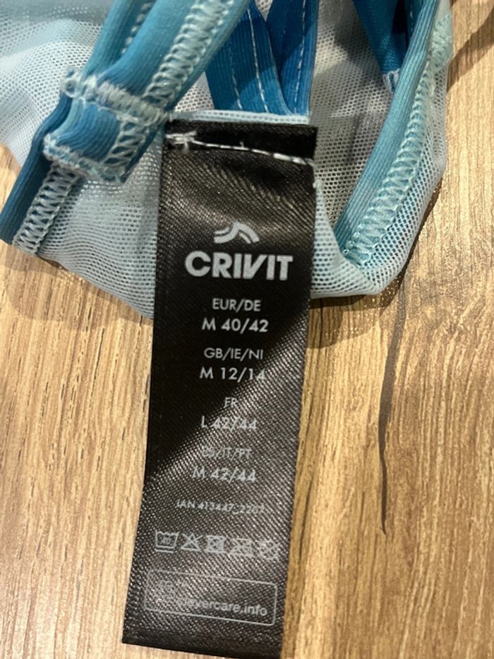 Brassière Crivit taille M 40/42 neuve pour sport - photo numéro 6