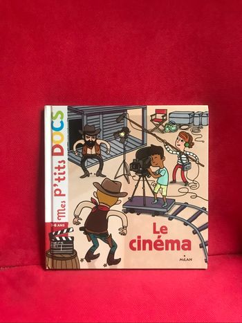 Livre mes p’tits docs le cinéma