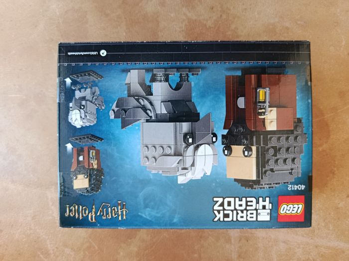 Neuf - Lego Brickheadz Harry Potter - 40412 - Hagrid et Buck - photo numéro 2