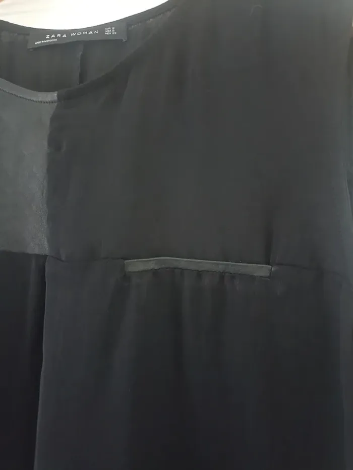 Chemise sans manches Zara - photo numéro 3