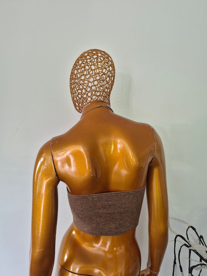 Top Femme Marron Taille M/38 - photo numéro 2