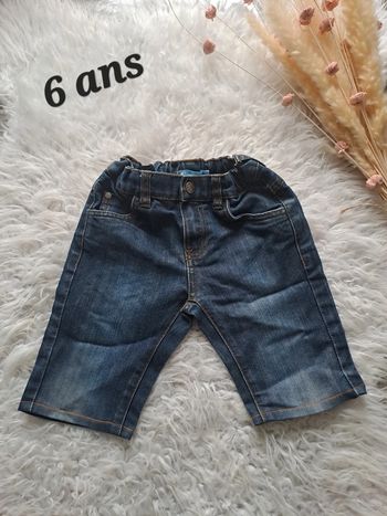 Short en jean gemo 6ans
