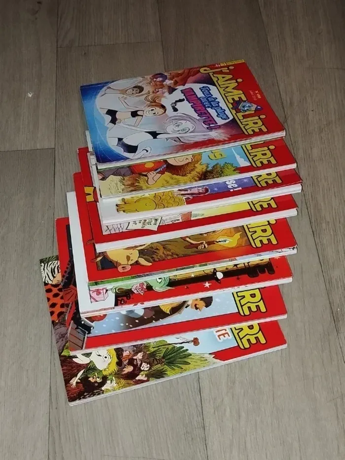 Lot de 8 magazines J’aime lire année 2018-19 L048 - photo numéro 3