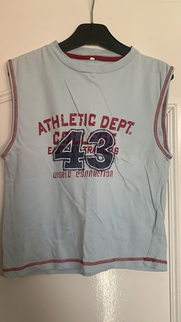 Tee Shirt sans manches 8 ans