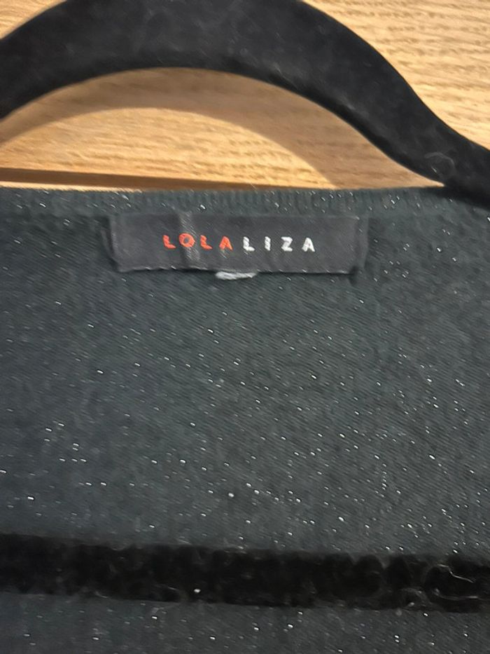 Pull pailleté noir - photo numéro 3