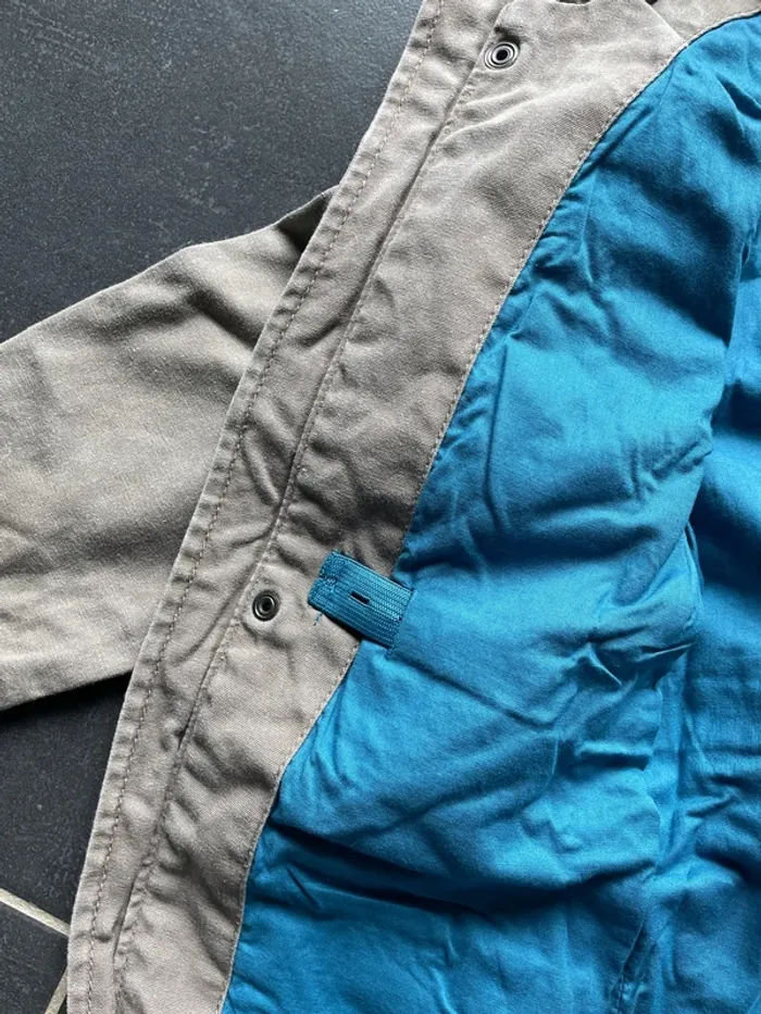 Parka marronné kaki doublé - photo numéro 7