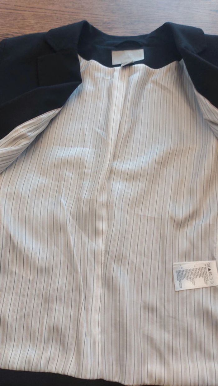 Blazer noir H&M eur 42 - photo numéro 7